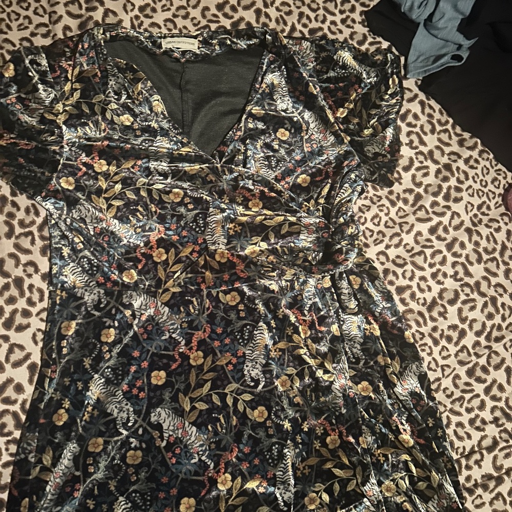 Urban outfitters velvet dress